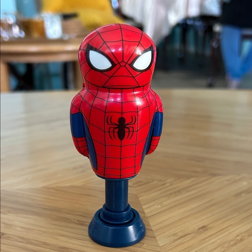 Spider-Man themed collectible “Power Popper"